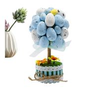 Easter Decorations - Arbre Design Decor | Easter Egg Tree For Table, Desk, Mantel, Fireplace, Stair Or Porch, Festival, Holiday, Spring Celebration & Seasonal Home Decoration