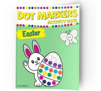 Easter Dot Markers Activity Book: Easter Dot Marker Book with 50 Fun Bold and Easy Spring and Easter Themed Drawings - Eggs, Bunnies, Chickens and ... for Kids Ages 2-5, Ages 2-4 and Toddlers 1-3