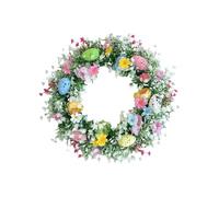 Easter Easter Wreath | 13.78 Inches Artificial Floral Decor With Egg | Spri