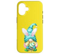 Easter GNOME Boy with Bunny Ears for Easter Matching Family Coque pour iPhone 16