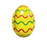 Easter Inflatable Egg Decorations | 16 Inch Colorful Holiday Decor