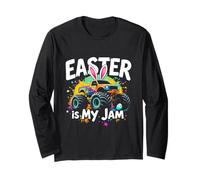 Easter Is MY Jam Easter Monster Truck Manche Longue