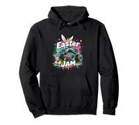 Easter Is My Jam Easter Monster Truck Sweat à Capuche