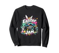 Easter Is My Jam Easter Monster Truck Sweatshirt