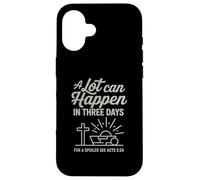 Easter Jesus He is Risen Acts 2:24 Christianisme chrétien Coque pour iPhone 16