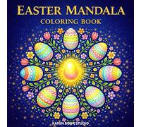 EASTER MANDALA COLORING BOOK: 50 Beautiful Spiral Mandalas to Color, Relax and Celebrate Easter