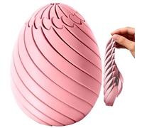 Easter Puzzle Egg - 2.5 inches 3D Printed Fidget Toy for Fun Brain Exercise, Rotating Handheld Challenge with Smooth Spin Design, Stress Relief Egg Toy for Kids Teens Adults Classroom Valentines