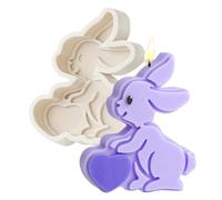 Easter Rabbit Mold | Chocolate Candy Mould Bunny Shape Silicone Mold