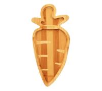 Easter Serving Tray - Wooden Charcuterie Board | Funny Carrot Bunny Shaped Serving Platter for Desserts, Cake, Fruit & Snacks, Spring Party, Holiday Table Decor & Restauration