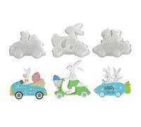 Easter Silicone Molds | 3 Pieces Easy Release Holiday Casting Mould