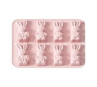 Easter Silicone Molds - Polymer Treat Racks, Temperature Resistant Dessert Shaping Cavity, Non Stick Decorative Icing Impression Sheet | Artisanal Wax Casting Hardware Piece For Cookie