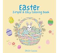 Easter: Simple & Easy Coloring Book