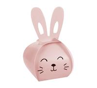 Easter Snack Box - Holiday Bunny Candy Container for Spring Party Decor, Rabbit Funny Treat Holder with Cute Cartoon Design, Easter Goodie Bag Alternative for Chocolate Cookie Kids Adults Birthday