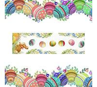 Easter Table Runner, Lightweight 72-inch Party Tablecloth, Spring Holiday Table Decor, Sturdy Indoor Outdoor Runner for Family Friends Men Women Home Office Kitchen Wedding Birthday Celebration