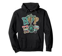 Easter Teacher Leopard Animal Decor Funny Hip Hop Easter Sweat à Capuche