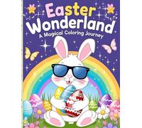 Easter Wonderland: A Magiical Coloring Journey: Fun and Relaxing Easter Coloring Book for Kids, Toddlers, and Families | Cute Bunnies, Easter Eggs, Bunny Fashion Scenes & More
