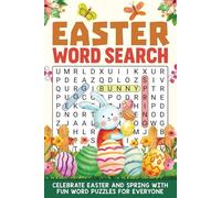 Easter Word Search: Easter Basket Filler, Easter Book for Kids 8-12, Fun Word Search Puzzles, 6x9 inches, 100 Puzzles with Solutions