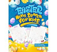 Easter Word Search for Kids Ages 5-10: 100+ Large Print Puzzle Book with Cute Bunnies, Egg Hunts & Spring Themes | Fun Educational Activity for Preschool & Kindergarten to Learn Vocabulary