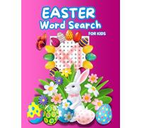 Easter Word Search For Kids: Fun Word Search Puzzles Book and Adorable Coloring Pages to Celebrate