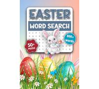 Easter Word Search: Large Print Word Find Puzzle Book for Adults, Teens and Kids for Holiday and Stress Relief