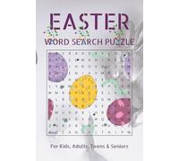 Easter Word Search Puzzle Book: Easter Word Search Puzzle Book, Perfect Summer Activity To Keep Your Brain Active and Fit during Your Holiday! Over ... time, Gifting, Free Time Activity Book