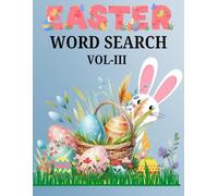 Easter Word Search Puzzle Book for Kids & Adults Vol-2:: Celebrate Easter with 100 Engaging Word Searches & 25 Pages of Solutions - KDP Ready! ✏️ ... the joy of Easter with Easter Word Search fo