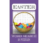 Easter Word Search Puzzle Book: Fun and Easy-to-Read Puzzles Featuring the Easter Bunny, Springtime, and Holiday Traditions - 6x9 inches, 100 pages