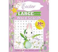 Easter Word Search Puzzle Book: LARGE PRINT! Easter & Spring Word Searches. Fun Brain Games to Relax, Unwind, Sharpen the Mind. 50+ Puzzles. 8.5 x ... Holidays, Vacations, Free Time, & Hobbies!