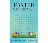 Easter Word Search Puzzle Book: Word Find with Easy to Read Print | 6x9 inches | 50+ puzzles...Gifts for Holidays, Vacations, and Free Times