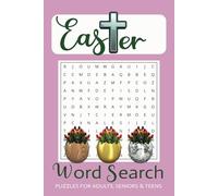 Easter Word Search Puzzle Book: Word Searchers with Easy to Read Print about Easter, Christianity, Resurrection Day, and More l 6x9 inches, 110 pages, ... - Gift for Vacations, Holidays and Free Times