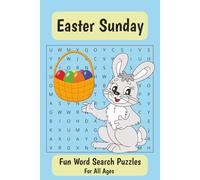 Easter Word Search Puzzle Book: Word Searches with Easy to Read Print about Easter, Bunnies, Easter Eggs, and More | 6x9 inches, 110 pages | 50+ ... for Vacations, Holidays, Free Times, and Fun