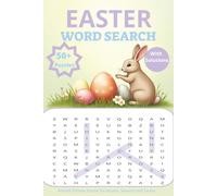 Easter Word Search Puzzle Book: Word Searches with Easy to Read Print about Easter, Love, Spring and More [6x9 inches, 110 pages] More than 50+ Puzzles...Great gift for Adults, Seniors, Teens.
