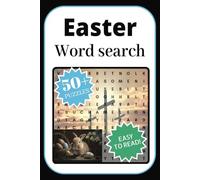 Easter Word Search Puzzle Book: Word Searches with Easy to Read Print about Easter, Religious, Celebration and More| 6x9 inches, 110 pages | ... or use as a relaxing component to your day.