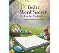 Easter Word Search Puzzles for Adults: Large Print Holiday Fun and Relaxation