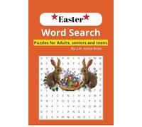 Easter Word Search: Word Searches with Easy to Read Print about Easter to celebrate and enjoy the season |6 x 9 inches, 110 pages| 50 + puzzles. Gifts for Vacations, Holidays and Free Times