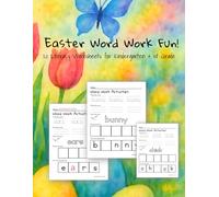 Easter Word Work Fun!: 20 Literacy Worksheets for Kindergarten & 1st Grade