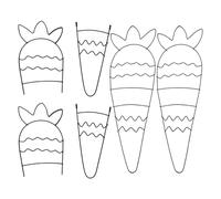 Easter Wreath Form - Spring Party Decorative Supplies | 4-Pieces Wreath Wire Frame, Metal Circular Ring, Garland Making Base for Home, Office, Garden and Front Door