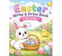Easter Write & Draw Book for Kids: Fun Easter Activity Book with Drawing Space and Writing Prompts for Creative Kids Ages 4-8