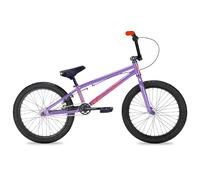 Eastern Bikes Vélo BMX Paydirt 20 Pouces, Cadre en Acier à Haute résistance (Violet Clair & Orange.)