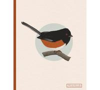 Eastern Towhee Notebook: A perfect gift for the bird lover to jot their notes, 7.5 x 9.25