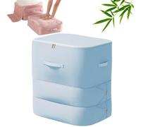 EastHedge Sac De Compression Ultime,Organisateur D'Auto-Compression Ultra,Pratique Et Efficace Sac Compression (Bleu,L (52x42x60 CM))