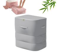 EastHedge Sac De Compression Ultime - Spacemaster,Organisateur D'Auto-Compression Ultra,Pratique Et Efficace Sac Compression (Gris,L (52x42x60 CM))