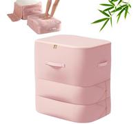 EastHedge Sac De Compression Ultime - Spacemaster,Organisateur D'Auto-Compression Ultra,Pratique Et Efficace Sac Compression (Rose,L (52x42x60 CM))