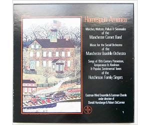 Eastman Wind Ensemble And Eastman Chorale - Homespun America [LP]