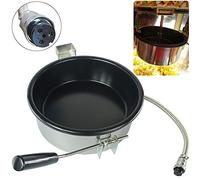 EastMetal Accessoires Machine à Pop-Corn à Air Chaud, Pot à Pop-Corn 230g, Pot de Pièces Machine à Pop-Corn à Électrique, Poêle Universelle Facile à Nettoyer, pour Maïs, Collation(3 holes-25mm)