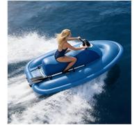 Eastnmythet Bateau à Moteur électrique D'été, Jet Ski Gonflable Pliable avec Scooter sous-Marin, Vitesse de 3 à 9 km/h, Capacité de 150 à 220 kg, pour 1 à 2 Personnes 700W 16000mAh