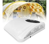 Eastnmythet Climatiseur de Toit Universel pour Camping-Car, Chauffage et Climatisation Silencieux 8000 BTU pour Voiture, Camion, Bateau et Caravane,12V