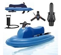 Eastnmythet Jet-Ski Gonflable avec Moteur, Planche de Surf électrique avec Propulseur sous-Marin, Capacité de 150 à 220 kg, Vitesse de 3 à 9 km/h, pour Les Sports Nautiques 700W 16000mAh