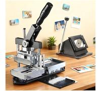 Eastnmythet Kit de Machine à Fabriquer des Aimants Rectangulaires, Machine à Fabriquer des Aimants Photo pour Réfrigérateur avec Massicot et 100 Accessoires 80x53mm/3.1x2.1in