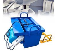 Eastnmythet Machine à Fabriquer des Blocs de Ciment - Coffrage Creux électrique avec Formage Rapide en 45 Secondes, 30 Briques/Heure, Machine à Briques DIY pour Jardin ou Cour 400x200x200mm